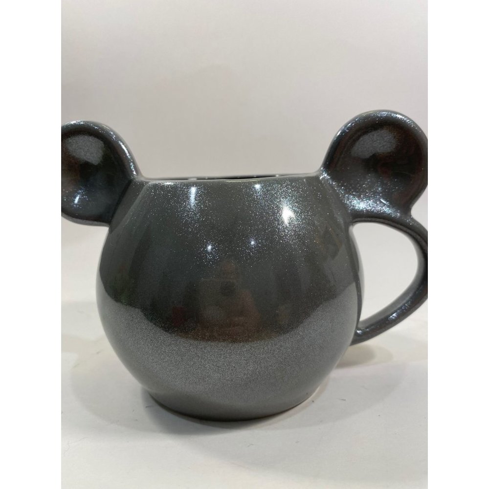Disney Mickey Mouse Silver Gray Mug/16 ounces